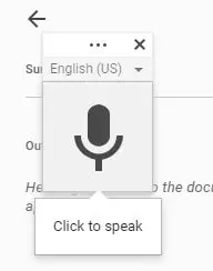 গুগল ডক-এ মাইক্রোফোন ব্যবহার করে আপনার ভয়েস ব্যবহার করে দ্রুত বাংলা টাইপিং