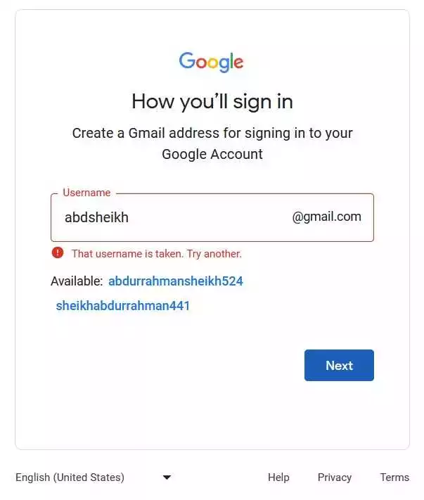 কিভাবে জিমেইল আইডি নির্বাচন করবেন?