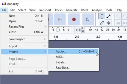 কিভাবে সাউন্ড এডিট করার জন্য ইম্পোর্ট করবেন