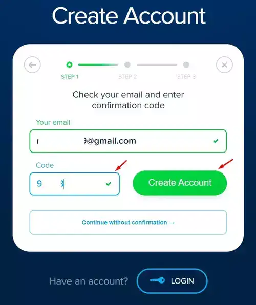 Payeer একাউন্ট খোলার ইমেইল ভেরিফিকেশন করা
