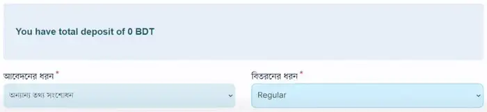 জাতীয় পরিচয়পত্র সংশোধন ফরম ডাউনলোড