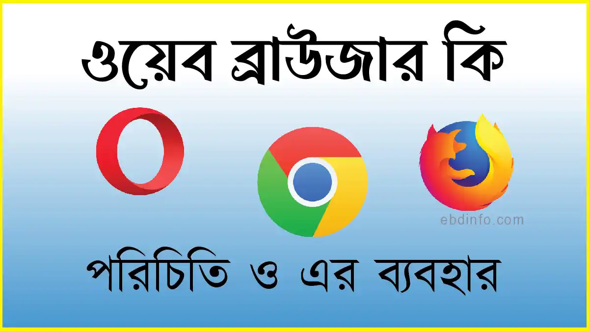 ওয়েব ব্রাউজার কি কিভাবে ব্রাউজার ব্যবহার করবেন