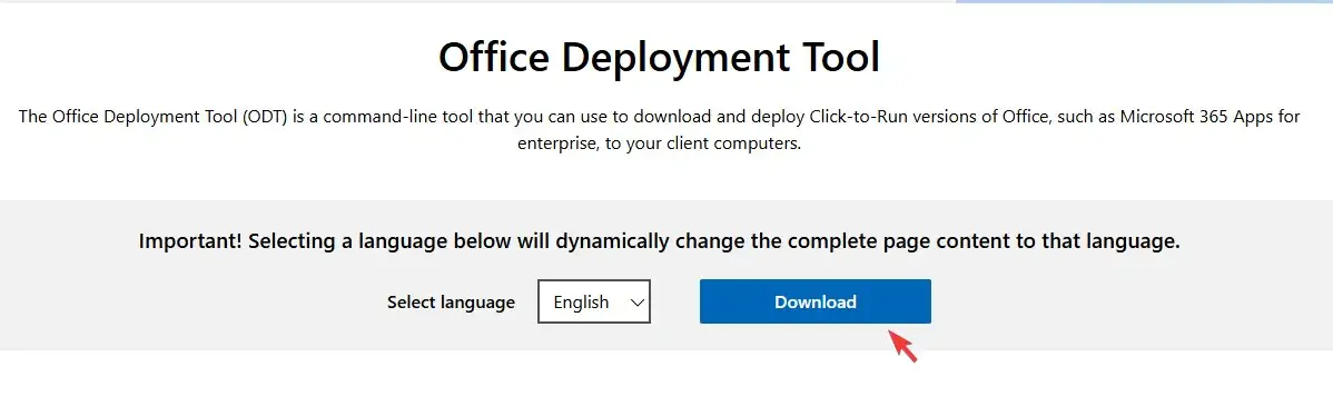 Office Deployment Tool ডাউনলোড করার নিয়ম
