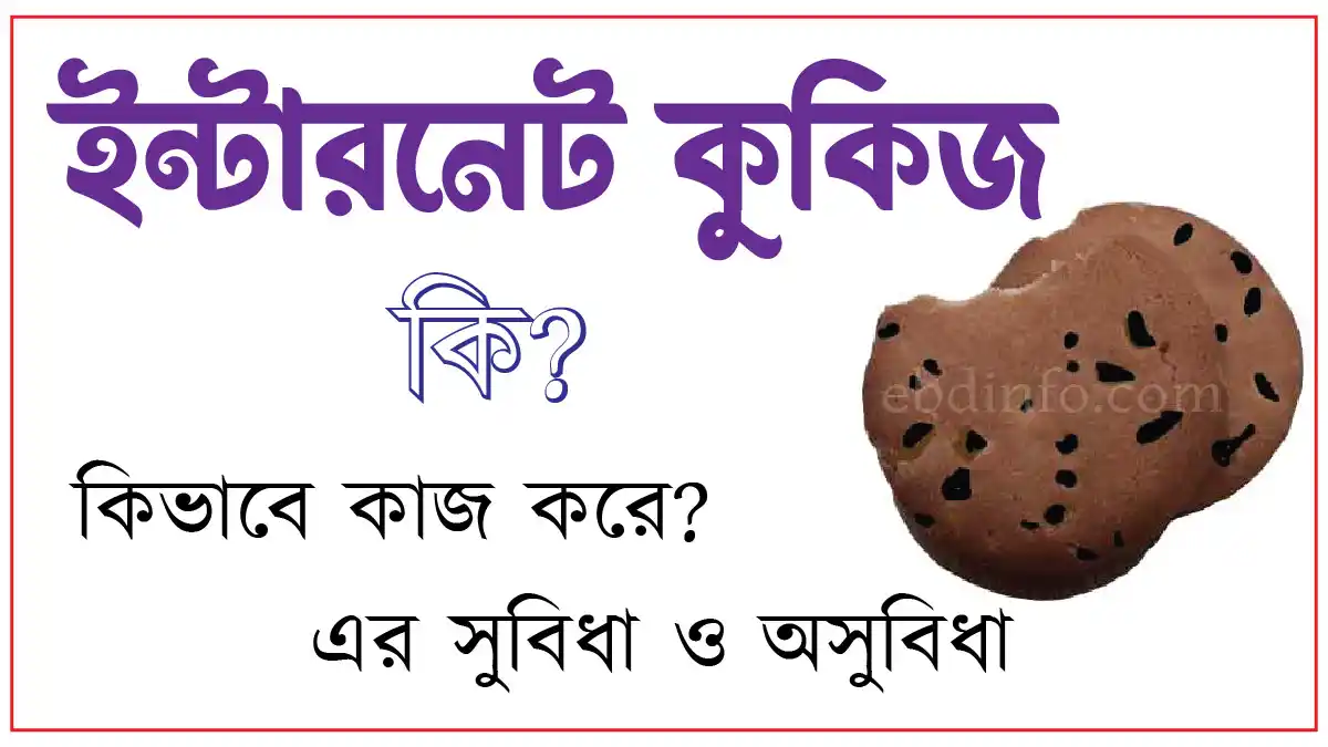ইন্টারনেট কুকিজ এর মূল উদ্দেশ্য কি